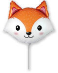Flexmetal Fólia lufi, mini forma, Róka fej