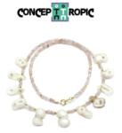  Colier din Cuart Solar - Cuart Capsuni Disc - Accesorii GF