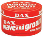 DAX Wave & Groom piros hajwax - erős tartás, természetes fény, hőtűrő 99 g (dax-red)