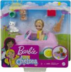 Mattel Barbie Chelsea Conduce Masina GTK95 Papusa Barbie