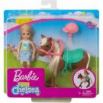 Mattel Barbie Club Chelsea Set Papusa cu ponei GHV78 Papusa Barbie