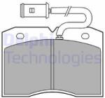 DELPHI set placute frana, frana disc DELPHI LP863 (LP863)