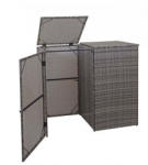 Wohnen HWC-E25 double polyrattan 120L
