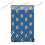  Real Madrid gumis lepedő, 90x200x25cm, Kék (171014)