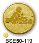  Érembetét gokart BSE50-119 50mm arany