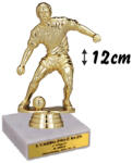  Figura labdarúgás foci márványtalppal gravírtáblával 12cm FSE-36
