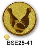 Érembetét bowling teke BSE25-41 25mm arany