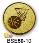  Érembetét kosárlabda BSE50-10 50mm arany
