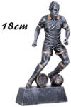  Trófea Foci Football gravírozott táblával 18 cm TRSE-378