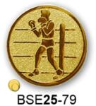  Érembetét box boksz küzdősport BSE25-79 25mm arany