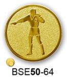  Érembetét labdarúgás foci bíró BSE50-64 50mm arany