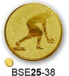  Érembetét bowling teke női BSE25-38 25mm arany
