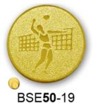  Érembetét röplabda férfi BSE50-19 50mm arany