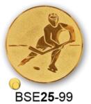  Érembetét jégkorong jéghoki BSE25-99 25mm arany