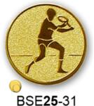  Érembetét tenisz férfi BSE25-31 25mm arany