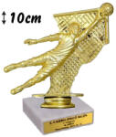  Figura labdarúgás foci kapus márványtalppal gravírtáblával 10cm FSE-214
