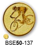  Érembetét kerékpár BSE50-137 50mm arany