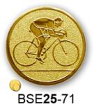  Érembetét kerékpár BSE25-71 25mm arany