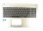 ASUS Palmrest carcasa superioara cu tastatura Asus 13NB0B03P03016 gold (caseasus1gold-M7)
