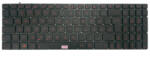 ASUS Tastatura Laptop Asus N56 iluminata rosie layout LA (Spanish) (asus2ila)