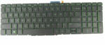 HP Tastatura Laptop HP 15-BW iluminata verde (hp33iusgreen-MQ1)