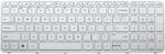 HP Tastatura Laptop HP 256 G2 alba us cu rama (HP22albaK)