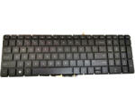HP Tastatura Laptop, HP, Pavilion 250 G6, 256, 17-G, 17AB, M6-AR, M7-N, iluminata, us, neagra (hp73iusblack-AU1)