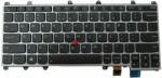 Lenovo Tastatura laptop, Lenovo, Yoga 260, 370, 260s, MT 20FD, MT 20FE, MT 20GS, MT 20GT, X380, argintie (len95isilver)