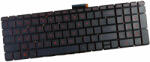HP Tastatura laptop HP Pavilion NSK-CW5BC luminata (lumina rosie) fara rama US (HP73ius-N3)
