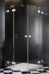 Radaway Cabina de dus semirotunda Radaway Essenza Pro White PDD 90x80xH200 cm (10095090-04-01L+10095080-04-01R)