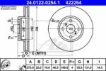 ATE Disc frana ATE 24.0122-0254.1 (24.0122-0254.1)