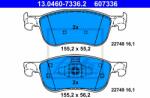 ATE set placute frana, frana disc ATE 13.0460-7336.2 (13.0460-7336.2)