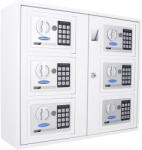 Rottner Seif pentru Chei Rottner Key System 6 Închidere Electronică Alb (T05380)
