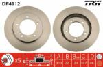 TRW Disc frana TRW DF4912 (DF4912) - automobilus