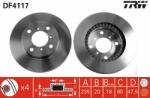 TRW Disc frana TRW DF4117 - automobilus