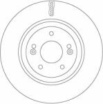 TRW Disc frana TRW DF7592 (DF7592) - automobilus