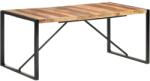 vidaXL paliszander felületű tömör fa étkezőasztal 180 x 90 x 75 cm (321542) - vidaxl