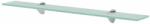 vidaXL Raft suspendat din sticlă, 70 x 10 cm, 8 mm (243758) Raft