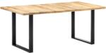 vidaXL Masă de bucătărie, 180 x 90 x 76 cm, lemn masiv de mango (285831)