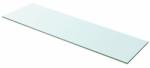 vidaXL Raft din sticlă transparentă, 100 x 30 cm (243846) - izocor Raft