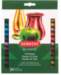 Derwent Creioane pastel ulei DERWENT Academy, 24 culori/set