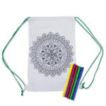 Paint Art Set creativ rucsac pentru colorat - mandala