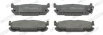 FERODO set placute frana, frana disc FERODO PREMIER FDB1755 (FDB1755)