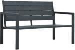 vidaXL Fautánzatú HDPE 120 cm (47870/47874/47878)