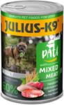 Julius-K9 Paté Mixed Meat húsban gazdag pástétomos konzerv ( 20 x 400 g) 8 kg