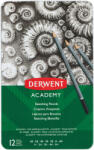 Derwent Set creioane grafit DERWENT Academy 6B-5H, 12 buc/cutie metal