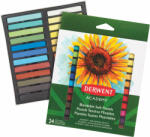 Derwent Creioane pastel DERWENT Academy Blendable Soft, 24 culori/set