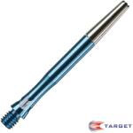 TARGET Dart szár Target top spin forgó, aluminium, kék, hosszú