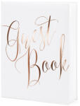 PartyDeco S. r. o Vendégkönyv 20x24.5cm, fehér, 22 lapos