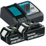 Makita Set incarcator si acumulator Makita BL1850+DC18RC 18 V | 5 Ah (2BL1850SZETT)